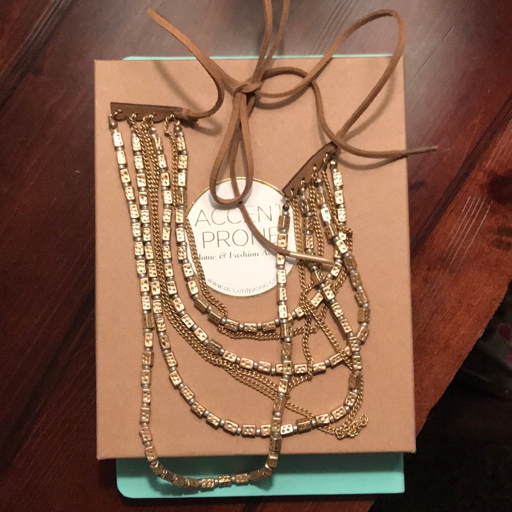 Boutique purchased Gold Layered Necklace